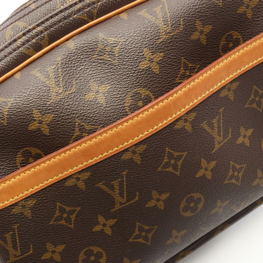 路易威登 Reporter PM 肩斜背包 M45254 Monogram 棕色皮革-8