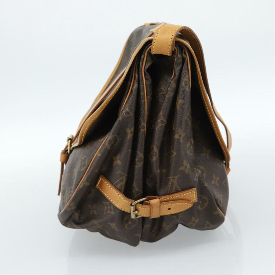 【日本直送】路易威登 Monogram Saumur 35 肩背包 M42254 LV Auth ka4741A-3