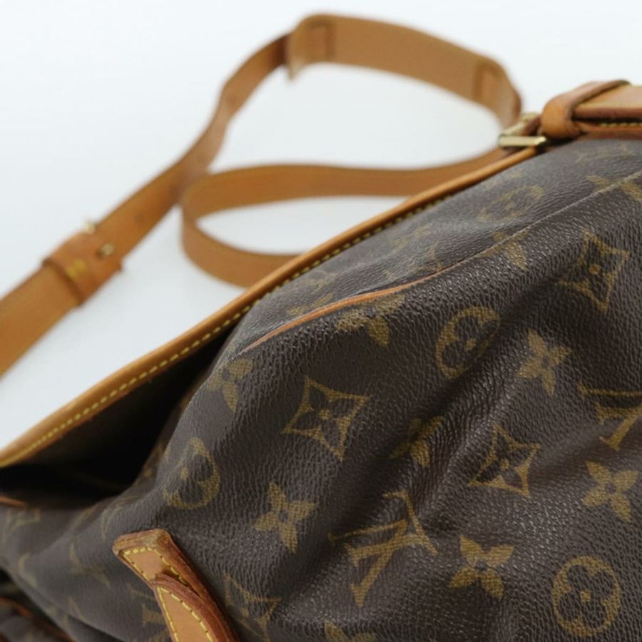 【日本直送】路易威登 Monogram Saumur 35 肩背包 M42254 LV Auth ka4741A-13