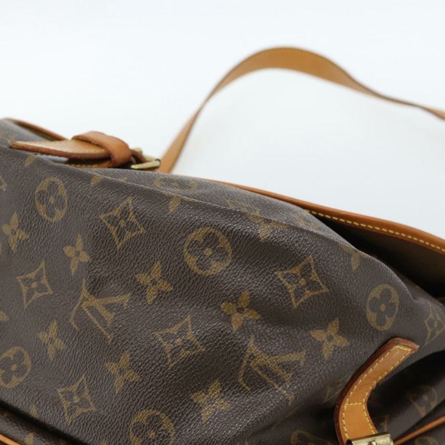 【日本直送】路易威登 Monogram Saumur 35 肩背包 M42254 LV Auth ka4741A-14