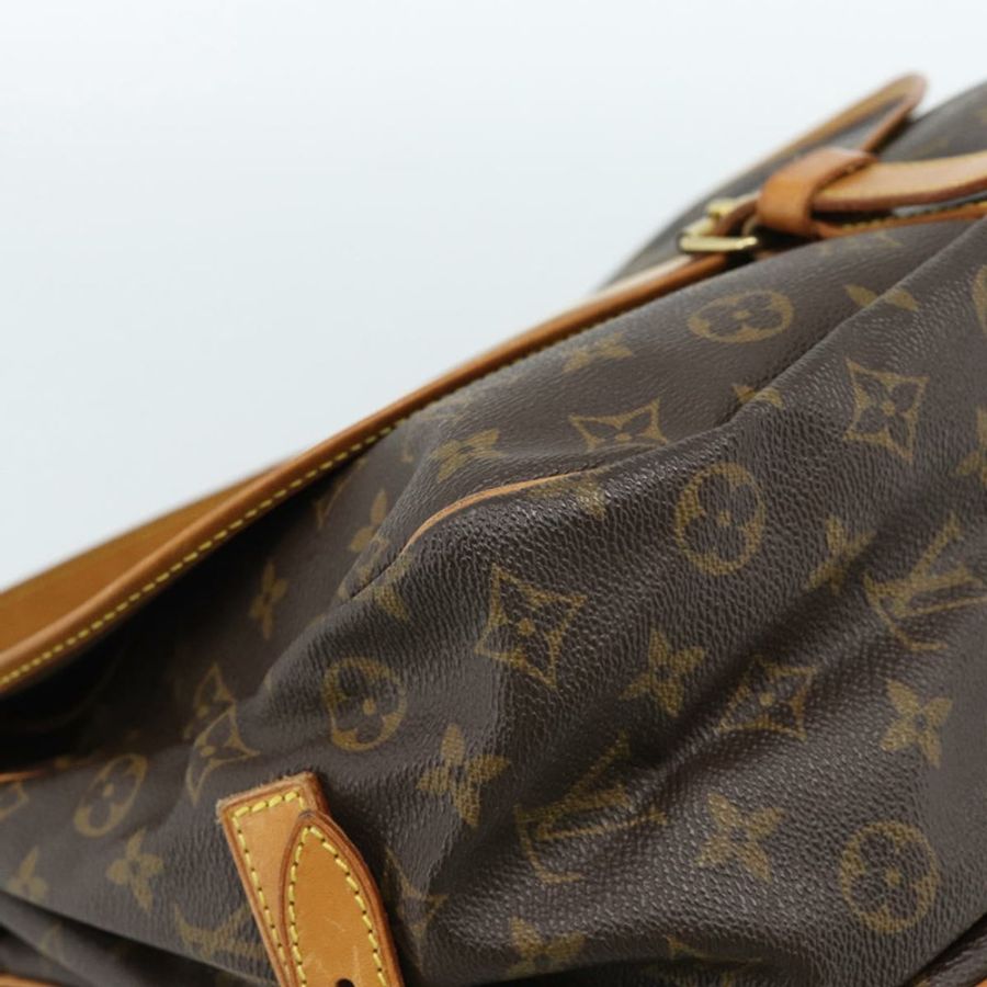 【日本直送】路易威登 Monogram Saumur 35 肩背包 M42254 LV Auth ka4741A-15