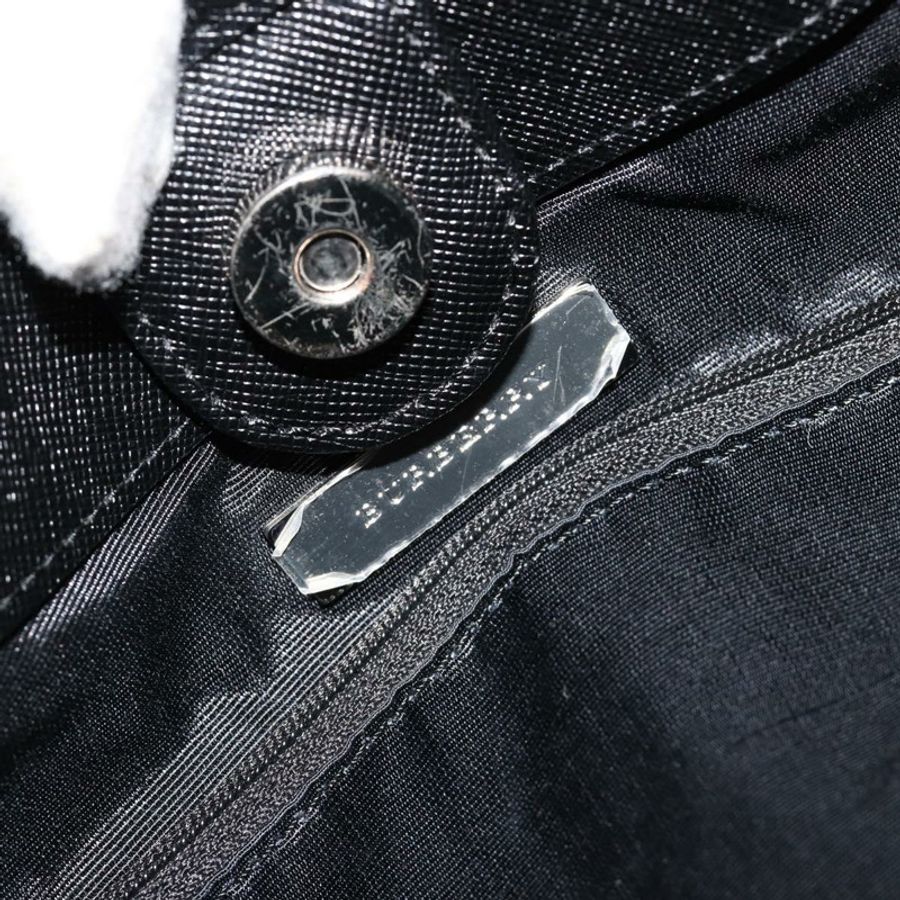 【日本直送】BURBERRY Nova 格紋單肩包帆布皮革米色銀色正品 ka4754V-9