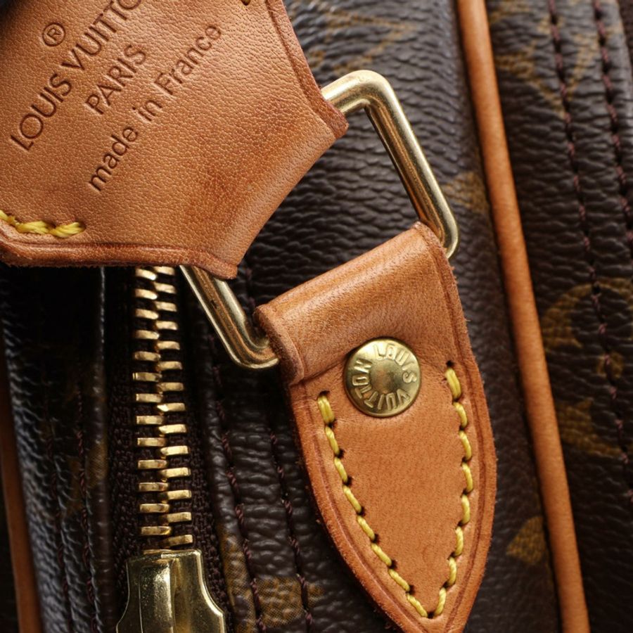 路易威登 Reporter PM 單肩斜背包 M45254 Monogram 帆布 二手 LV-13