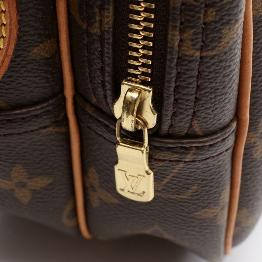 路易威登 Reporter PM 單肩斜背包 M45254 Monogram 帆布 二手 LV-14