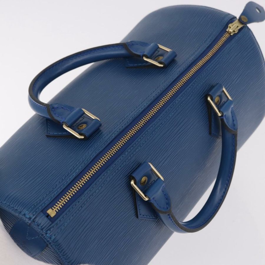 【日本直送】路易威登 Epi Speedy 30 手提包 托萊多藍 M43005 LV 正品 ki6670V-5