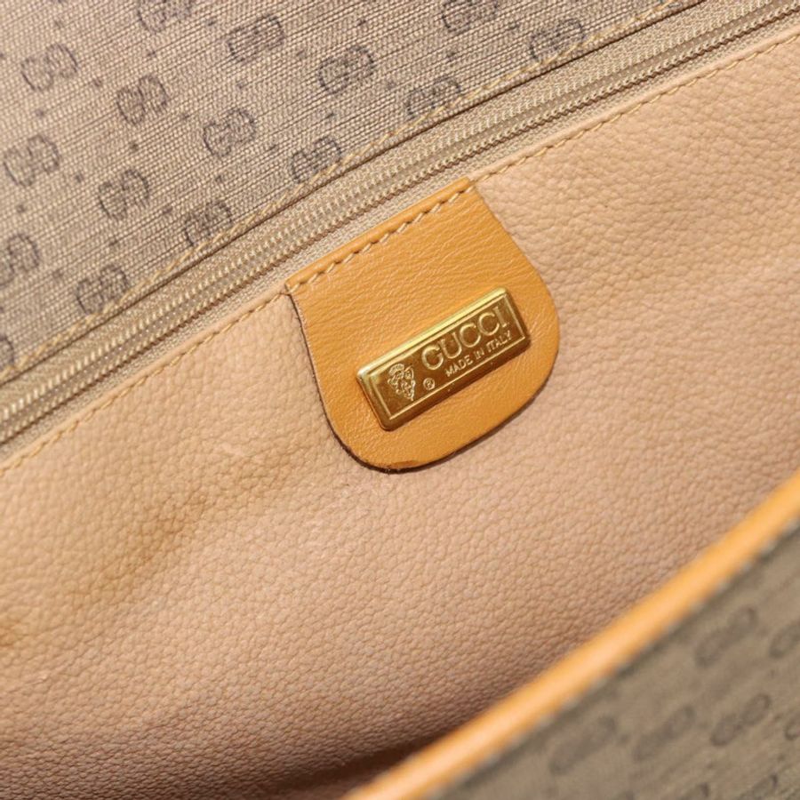 【日本直送】GUCCI Micro GG Supreme 單肩包 PVC 米色 金色 001 104 0915 正品 ki6679A-17