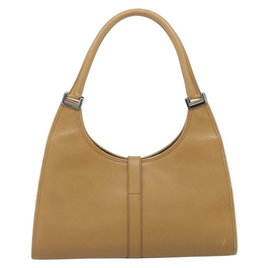 【日本直送】GUCCI Jackie 肩背包 皮革 米色 銀色 002 1067 正品 ep14720A-1