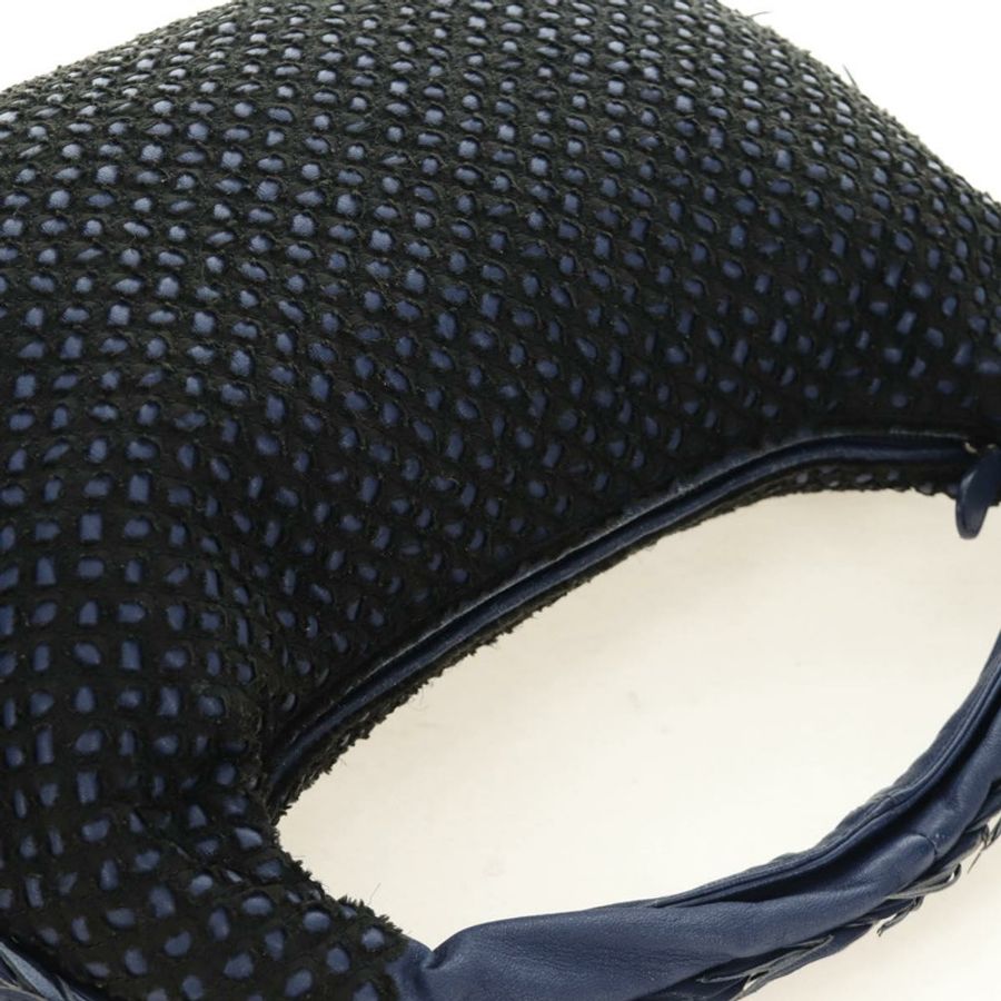 【日本直送】BOTTEGA VENETA INTRECCIATO 流浪漢單肩包皮革海軍藍正品 yk20494SAV-5