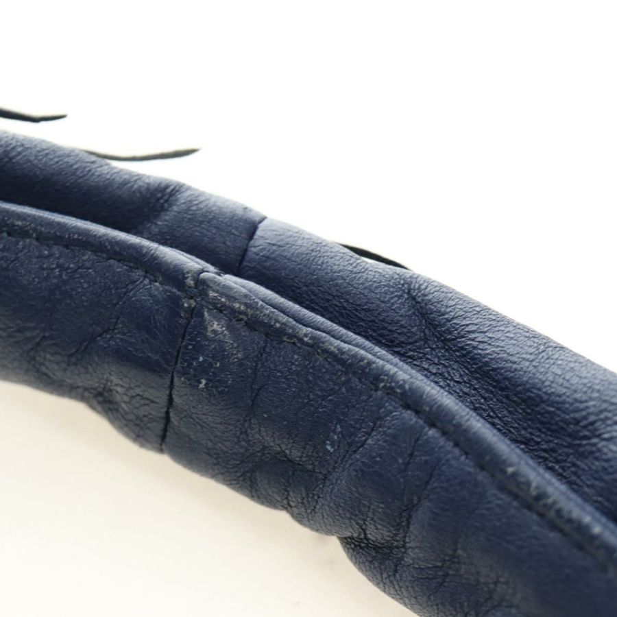 【日本直送】BOTTEGA VENETA INTRECCIATO 流浪漢單肩包皮革海軍藍正品 yk20494SAV-9