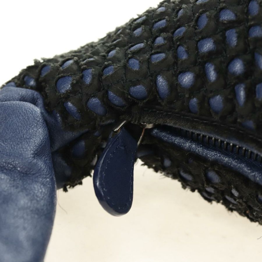 【日本直送】BOTTEGA VENETA INTRECCIATO 流浪漢單肩包皮革海軍藍正品 yk20494SAV-17