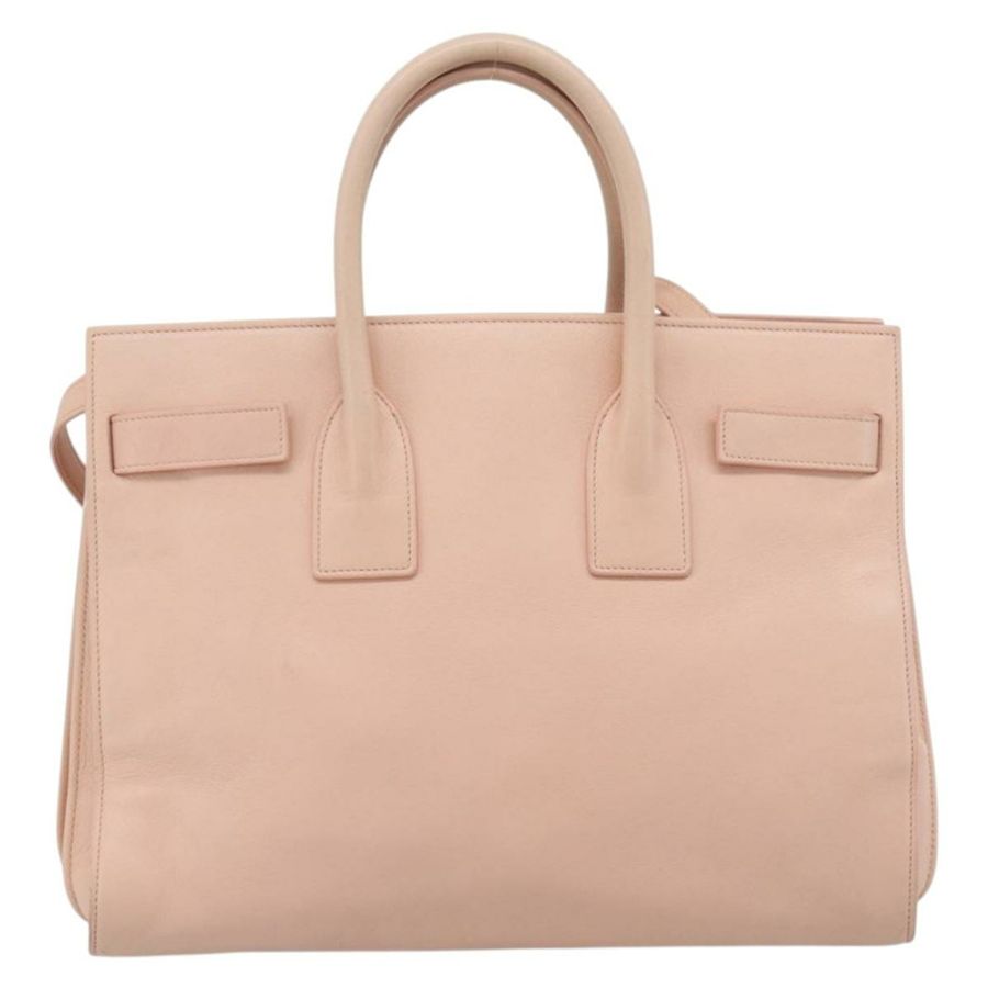 【日本直送】SAINT LAURENT Sac De Jules 手提包 皮革 2way 粉金配色 正品 ka4847V-1