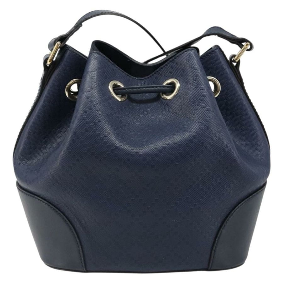 【日本直送】GUCCI Diamante 單肩包 皮革 海軍藍 金色 354229 正品 ka4767-1