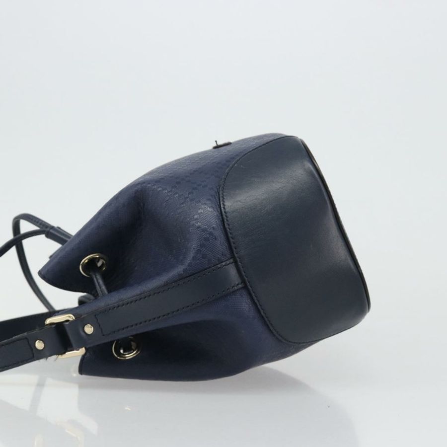 【日本直送】GUCCI Diamante 單肩包 皮革 海軍藍 金色 354229 正品 ka4767-3