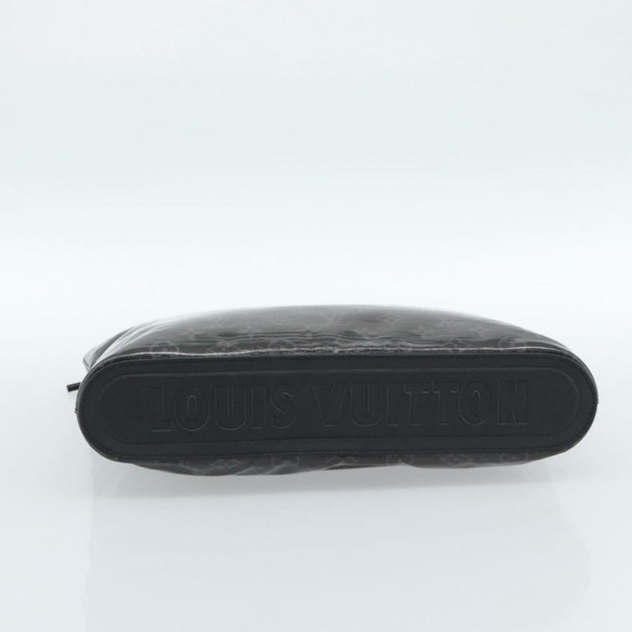 【日本直送】路易威登 Monogram Eclipse Glaze Pochette Cosmos 黑色 M63373 Auth ka4815-5