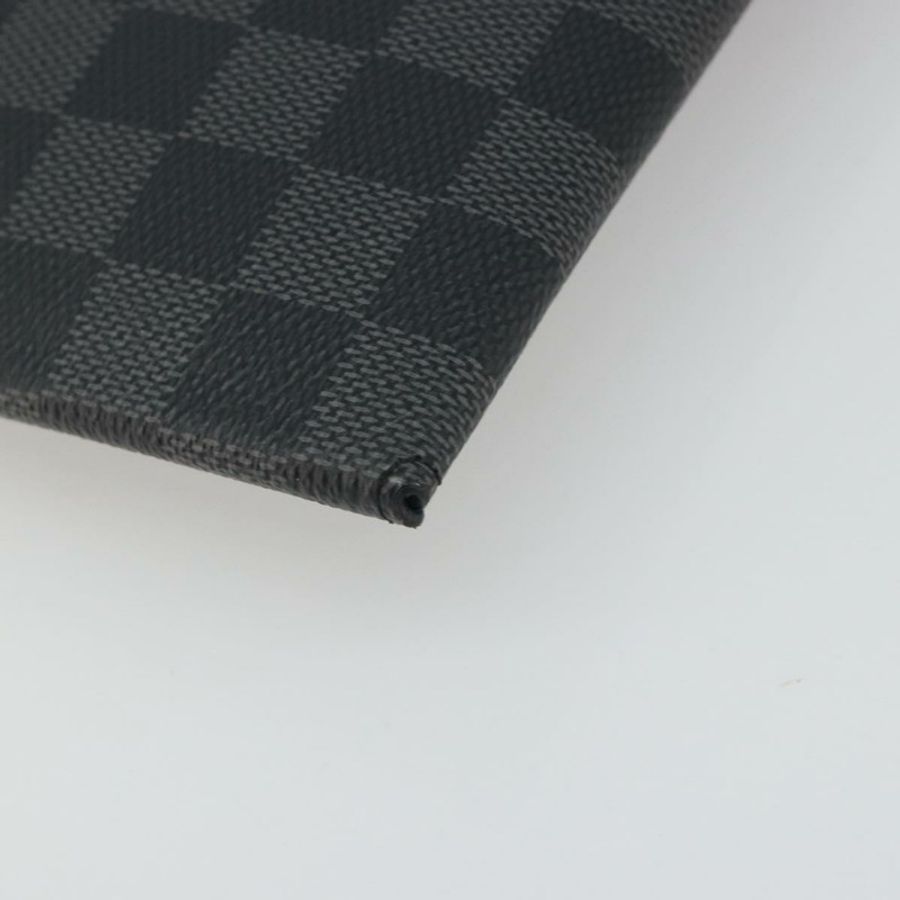 【日本直送】路易威登 Damier Graphite Alpha 三層手拿包 N60255 LV Auth mr2593A-13