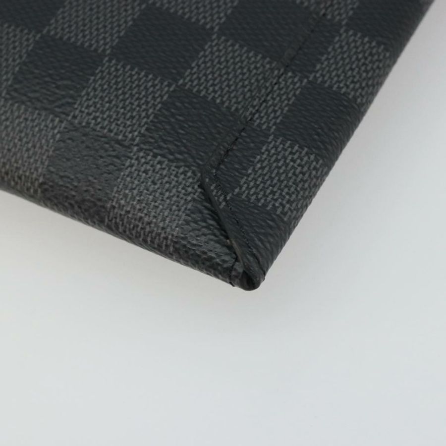 【日本直送】路易威登 Damier Graphite Alpha 三層手拿包 N60255 LV Auth mr2593A-14