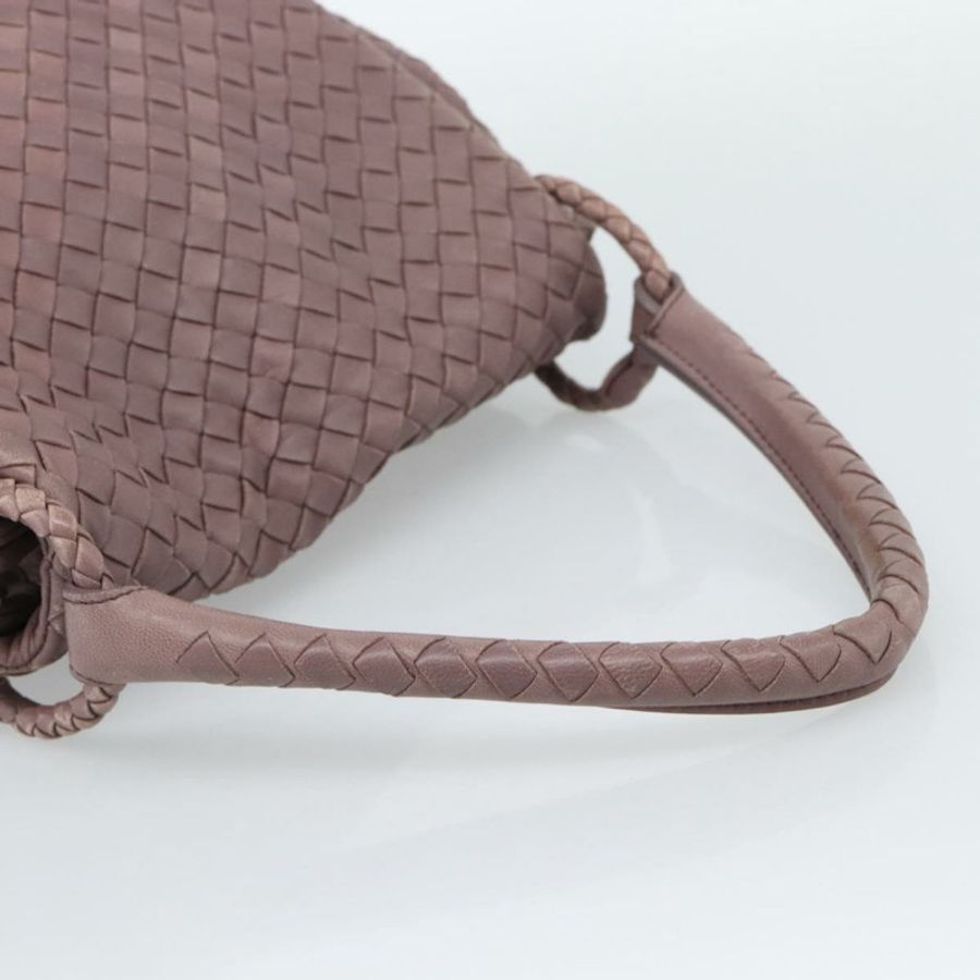 【日本直送】BOTTEGA VENETA INTRECCIATO 手提包 皮革 紫色 金色裝飾 正品 mr2587A-6