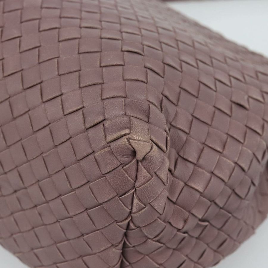【日本直送】BOTTEGA VENETA INTRECCIATO 手提包 皮革 紫色 金色裝飾 正品 mr2587A-14