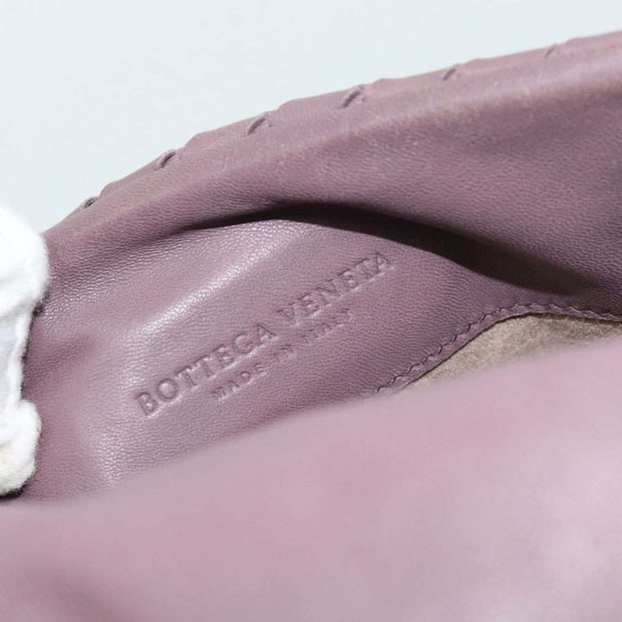 【日本直送】BOTTEGA VENETA INTRECCIATO 手提包 皮革 紫色 金色裝飾 正品 mr2587A-20