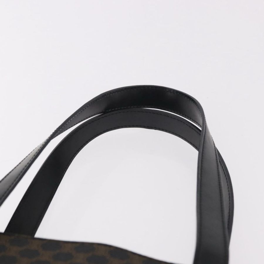 【日本直送】CELINE Macadam帆布托特包 PVC皮革 黑色金色 正品 ka4867A-7
