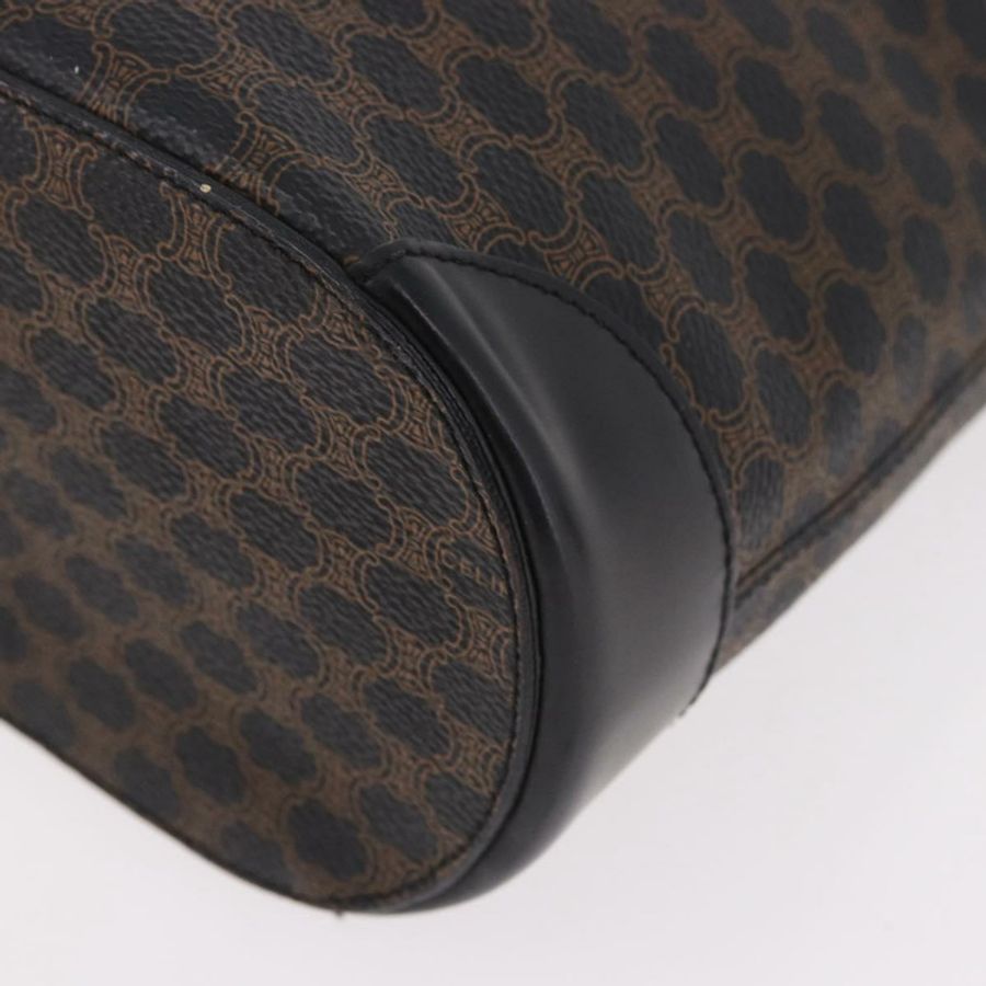 【日本直送】CELINE Macadam帆布托特包 PVC皮革 黑色金色 正品 ka4867A-13