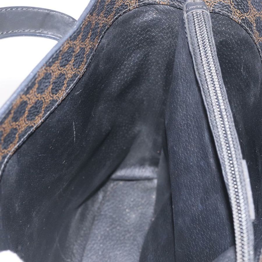 【日本直送】CELINE Macadam帆布托特包 PVC皮革 黑色金色 正品 ka4867A-17