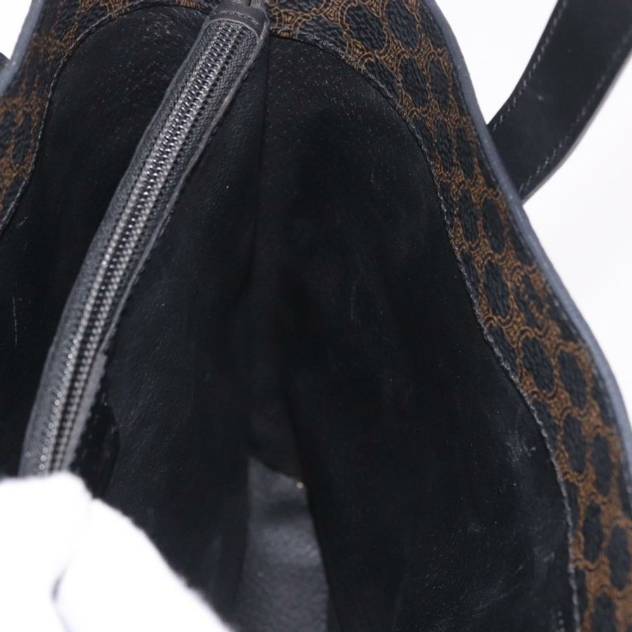 【日本直送】CELINE Macadam帆布托特包 PVC皮革 黑色金色 正品 ka4867A-20