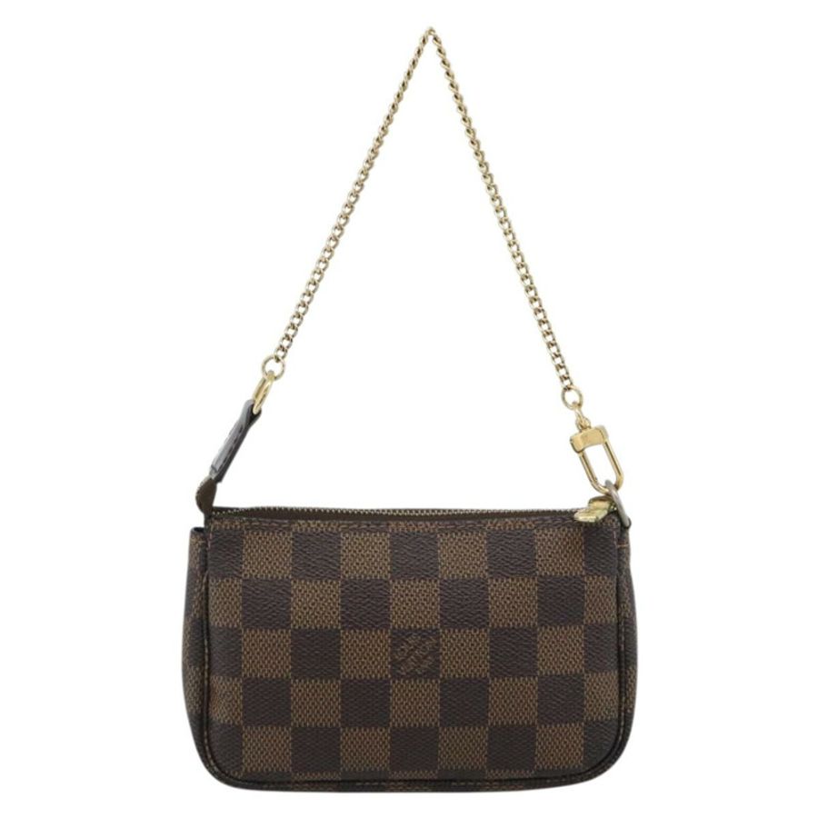 【日本直送】路易威登 Damier Ebene 迷你手拿包配件包 N58009 正品 BA13778A-1