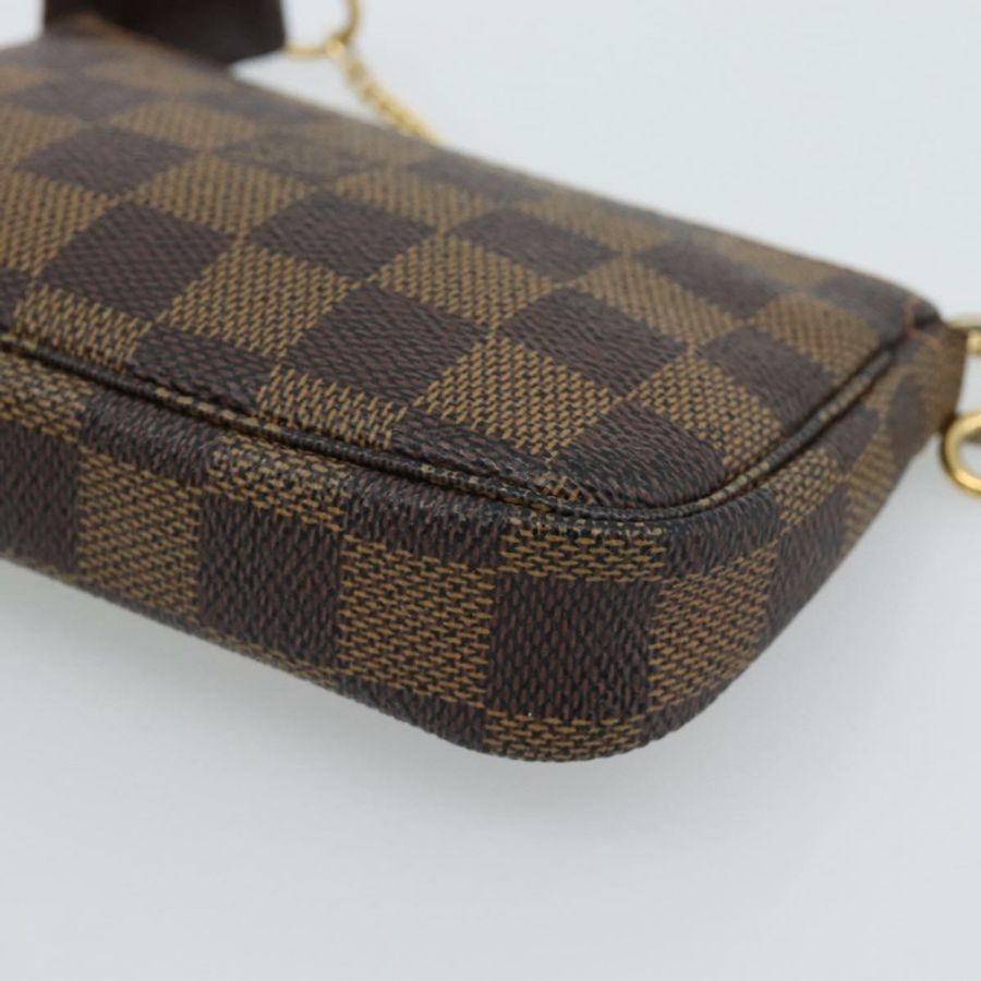 【日本直送】路易威登 Damier Ebene 迷你手拿包配件包 N58009 正品 BA13778A-14