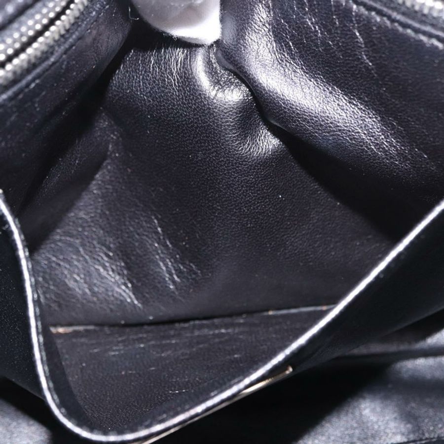 【日本直送】PRADA 白色銀色真皮手拿包 正品 BA13824V-22