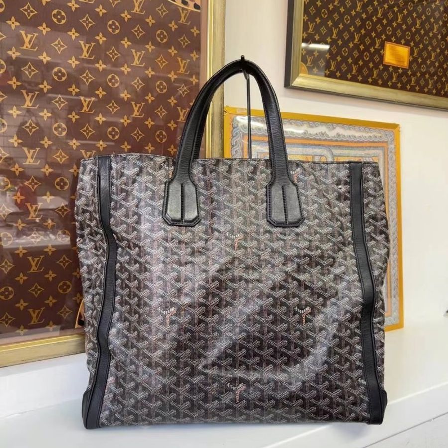 Goyard • 經典黑色老花托特包-1