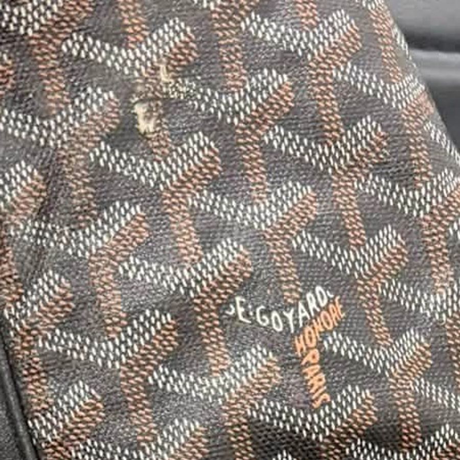 Goyard • 經典黑色老花托特包-6