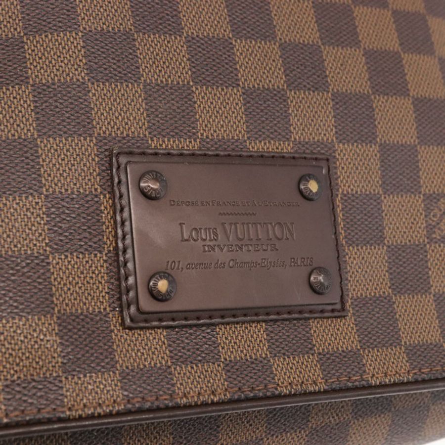 【日本直送】路易威登 Damier Ebene Brooklyn 中型單肩包 N51211 LV 正品 BA13757A-17