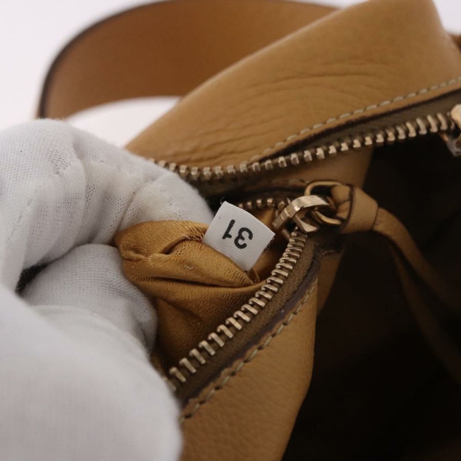 【日本直送】PRADA 鏈條單肩包 皮革 米色 金色 正品 gh2210A-10