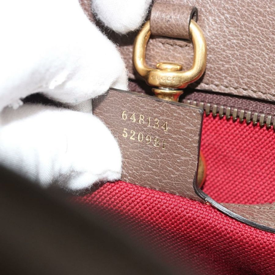 【日本直送】GUCCI GG Supreme 唐老鴨手提包 PVC 兩用 米色 金色 648134 正品 ep15088M-11