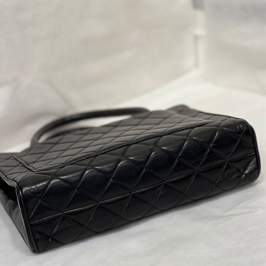 Chanel香奈兒中古包公文包托特包4開有卡-7