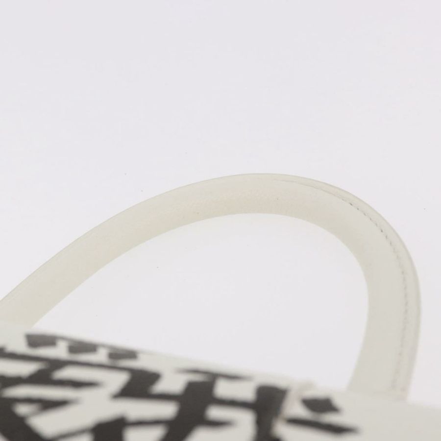【日本直送】BALENCIAGA 手提包 皮革 白色 銀色 593546 正品 gh2160A-7