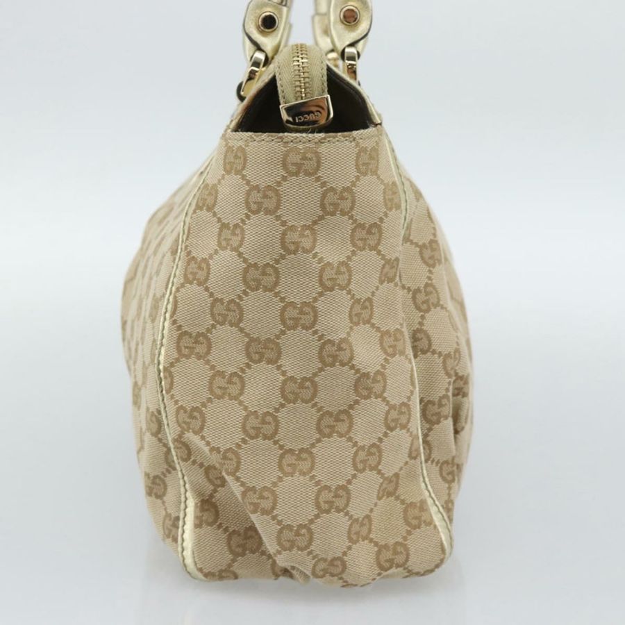【日本直送】GUCCI GG帆布Abbey托特包 米色 金色 189831 正品 BA13928A-3