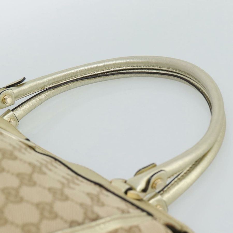 【日本直送】GUCCI GG帆布Abbey托特包 米色 金色 189831 正品 BA13928A-7