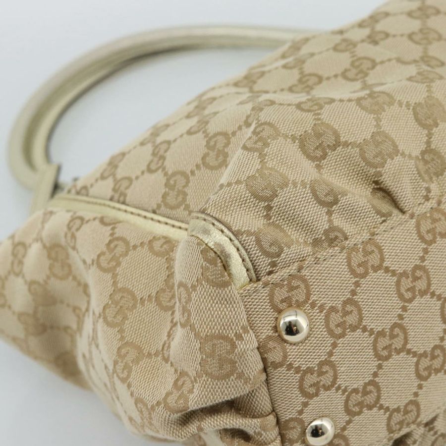 【日本直送】GUCCI GG帆布Abbey托特包 米色 金色 189831 正品 BA13928A-13