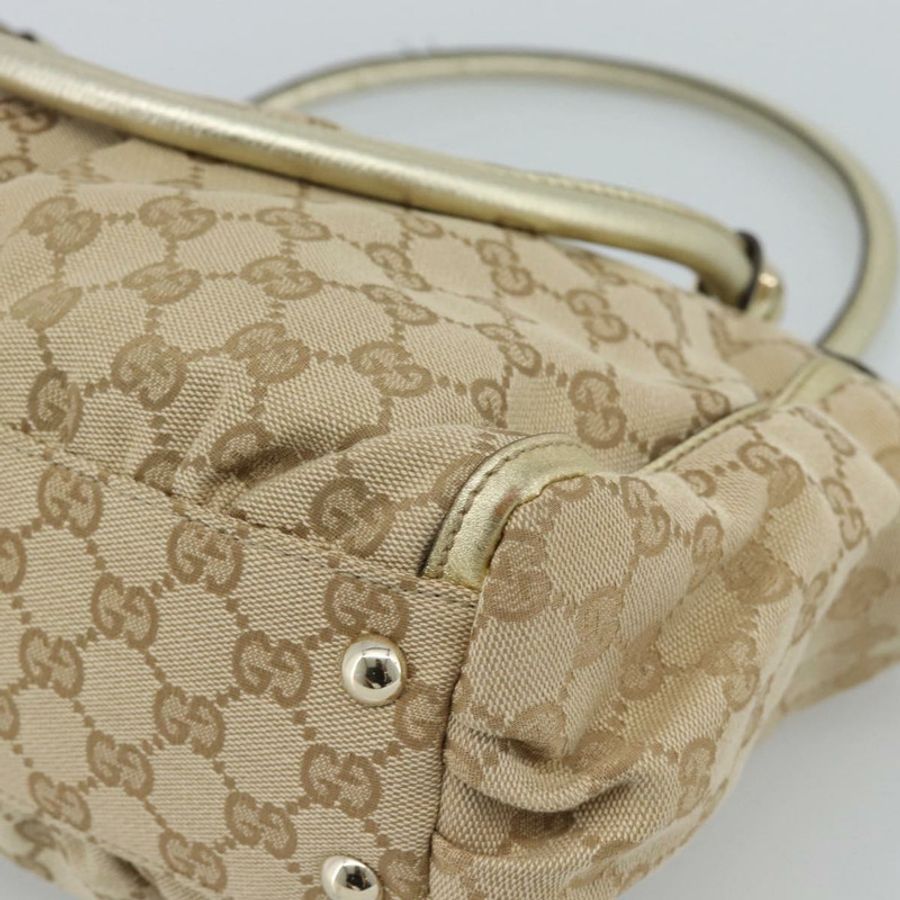 【日本直送】GUCCI GG帆布Abbey托特包 米色 金色 189831 正品 BA13928A-14