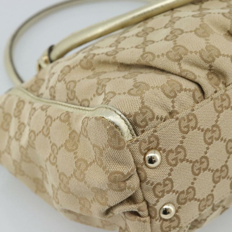 【日本直送】GUCCI GG帆布Abbey托特包 米色 金色 189831 正品 BA13928A-15