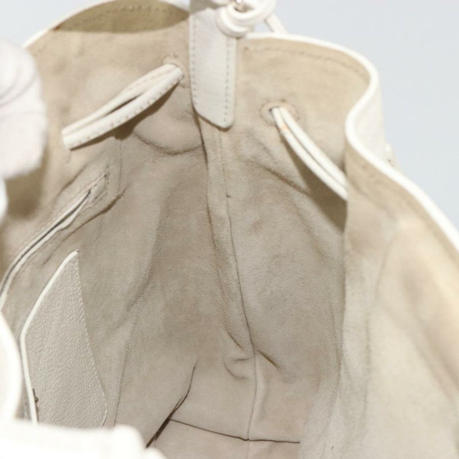 【日本直送】Miu Miu 銀色皮革單肩包 正品 BA13941A-21