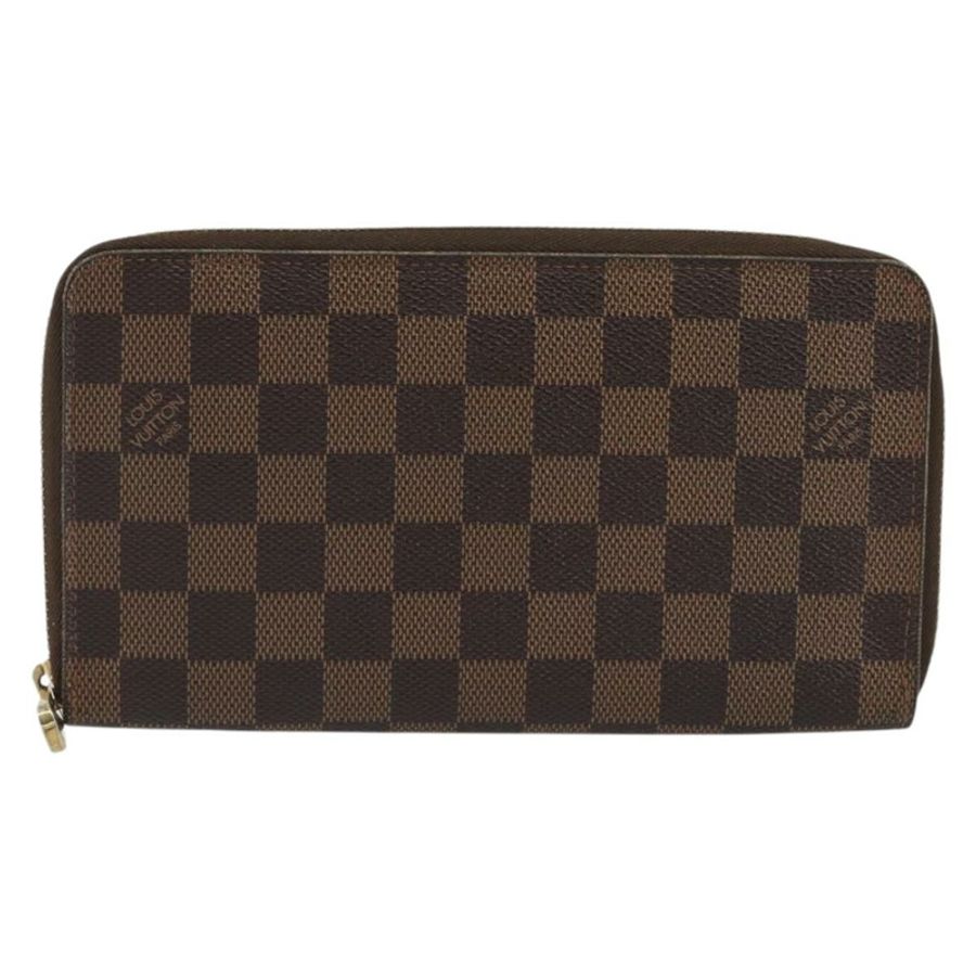 【日本直送】路易威登 Damier Ebene Zippy 收納包長皮夾 N60003 LV 正品 ka5107A-12