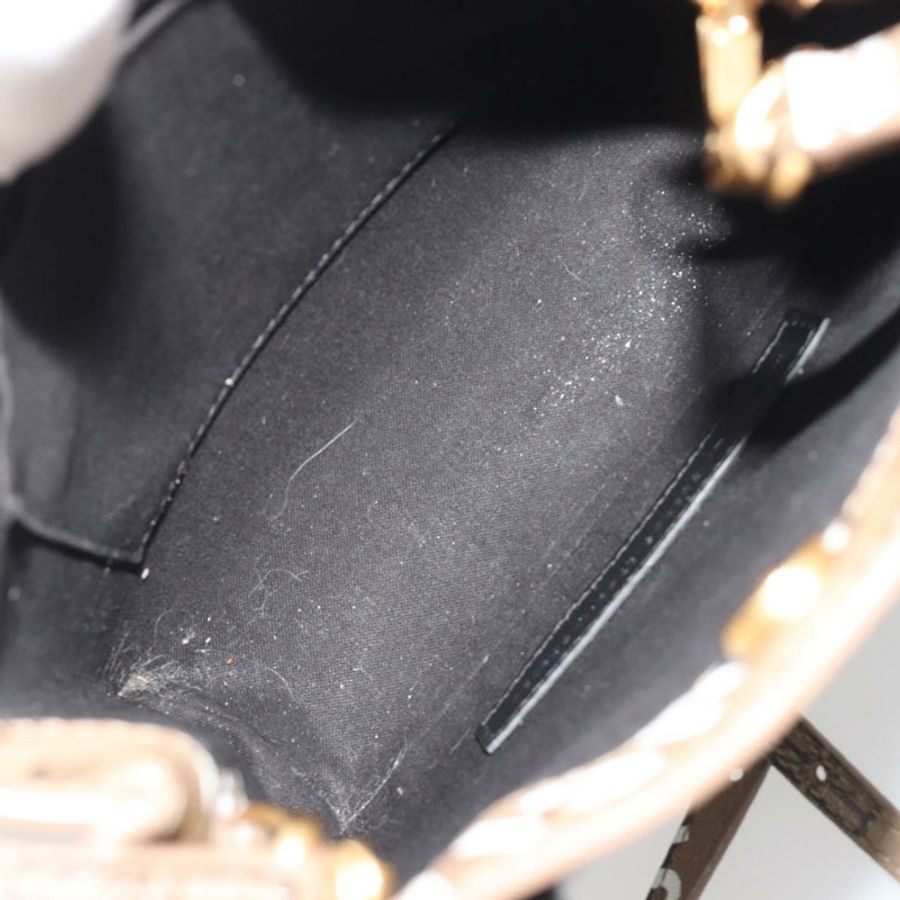【日本直送】BALENCIAGA 大號購物手提包 皮革 兩用 棕色/金色 693805 Auth mr2711A-10