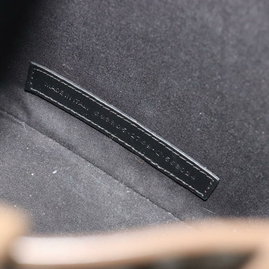 【日本直送】BALENCIAGA 大號購物手提包 皮革 兩用 棕色/金色 693805 Auth mr2711A-11