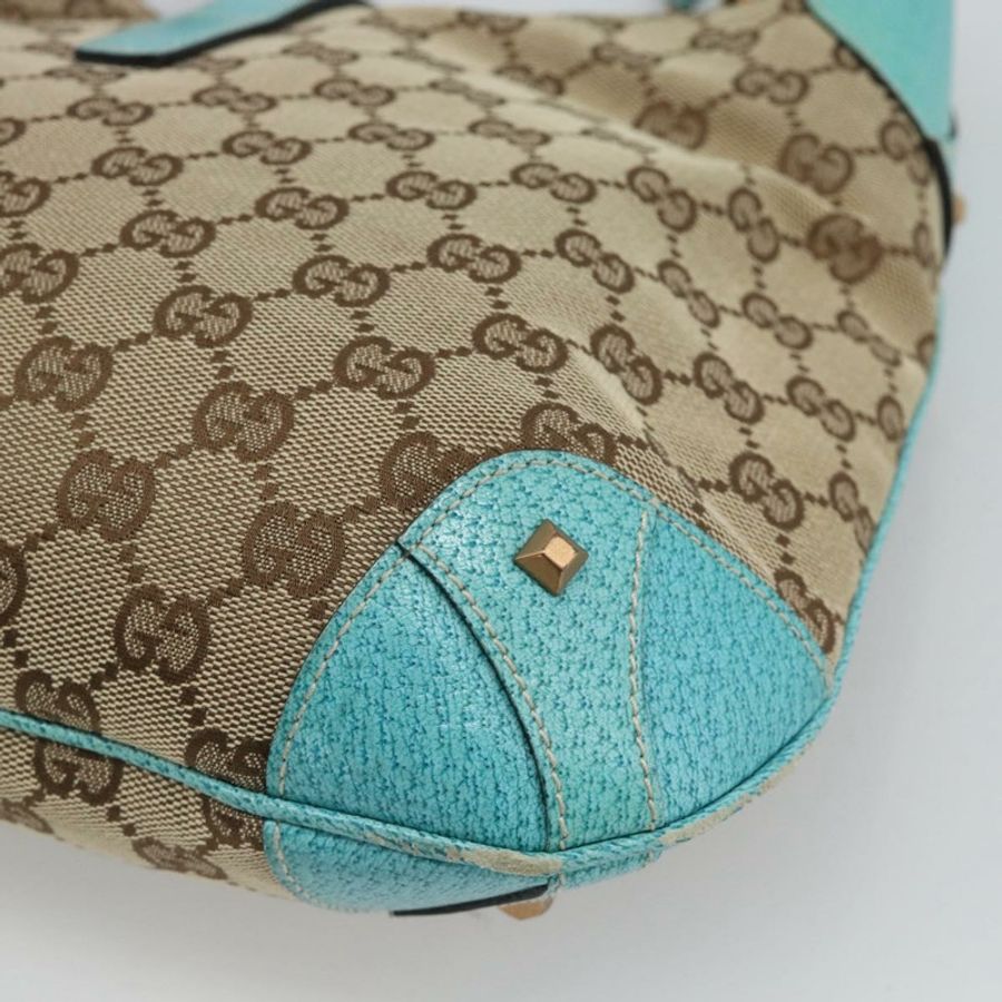 【日本直送】GUCCI GG帆布新款Jackie肩背包 棕色/金色 120888 正品 mr2796V-14