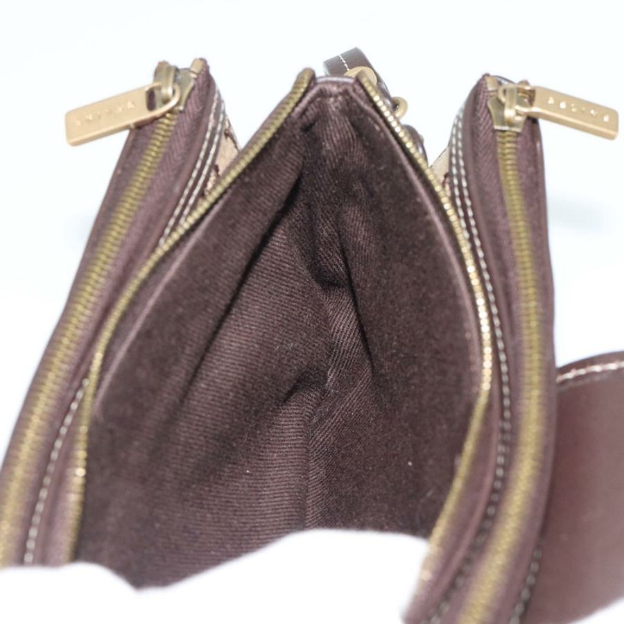 【日本直送】CELINE Macadam帆布手提包 棕色金色 Auth mr2790V-18