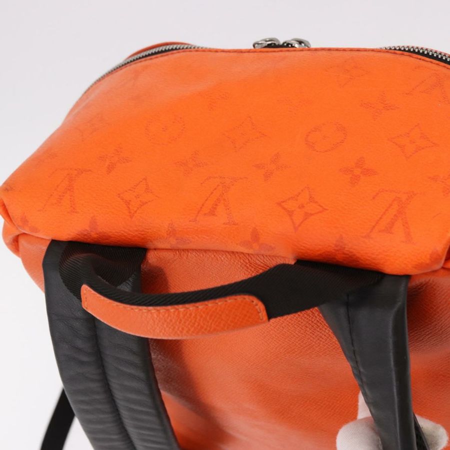 【日本直送】路易威登 Tiger Lama Monogram Discovery 雙肩包 橘色 M30410 正品 mr2678-5