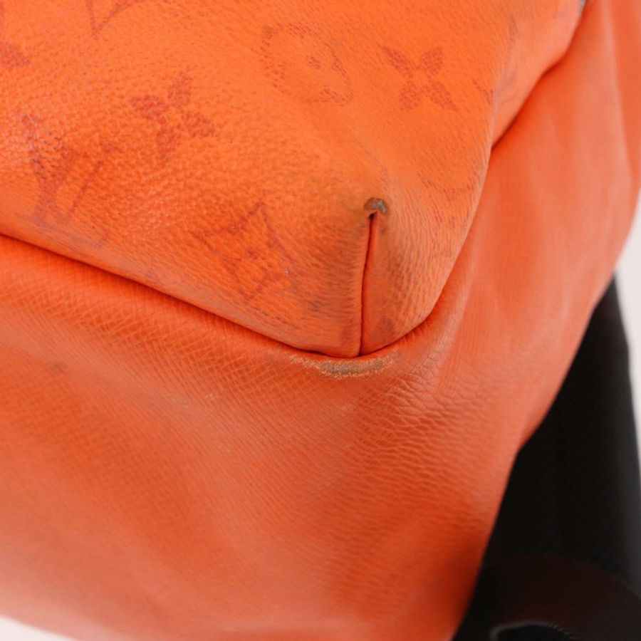 【日本直送】路易威登 Tiger Lama Monogram Discovery 雙肩包 橘色 M30410 正品 mr2678-16